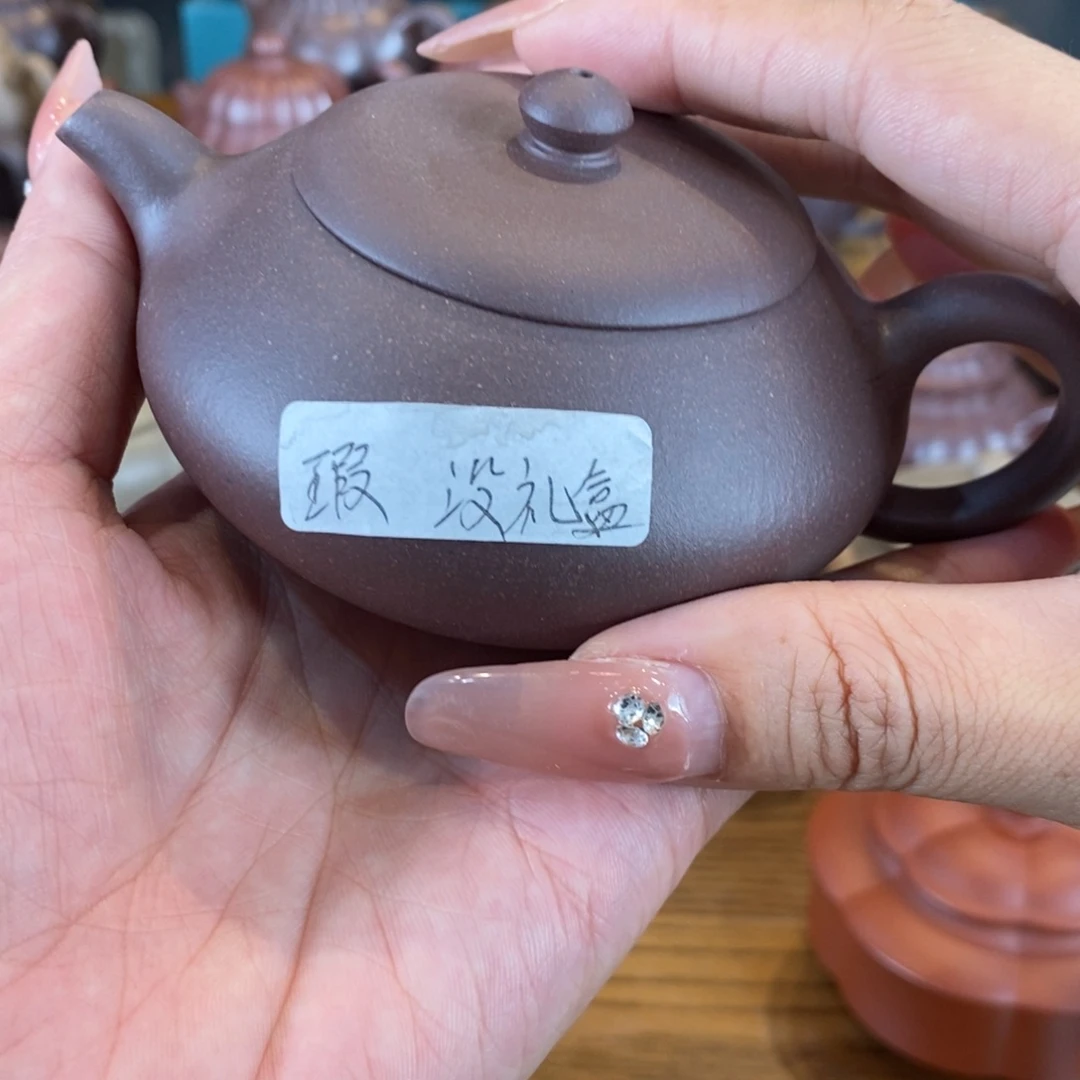 茶壶紫砂原矿泥料手工壶直播间