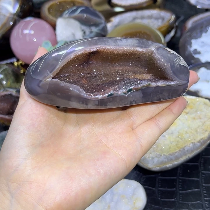 水晶发饰未镶嵌精抛钱袋子