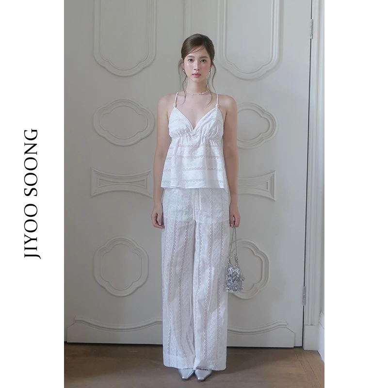 【panda专属】JIYOOSOONG「阿姆斯特丹的假期」随性松弛吊带休闲上衣