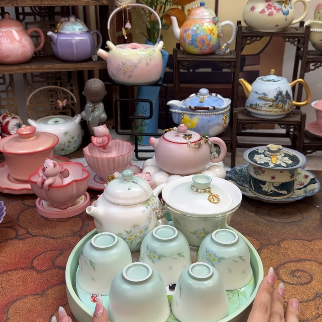 孤品茶具就一件，拼拼手速～