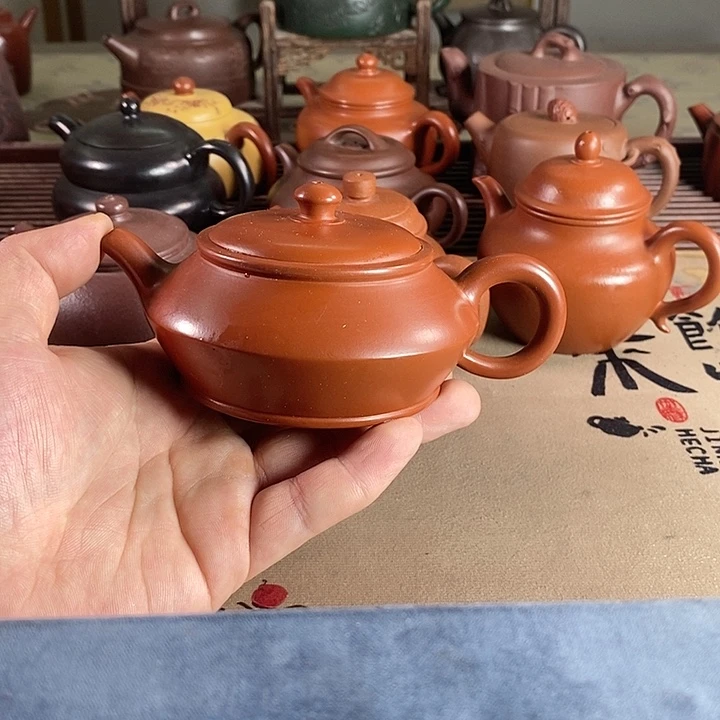 茶壶段泥紫砂的微瑕