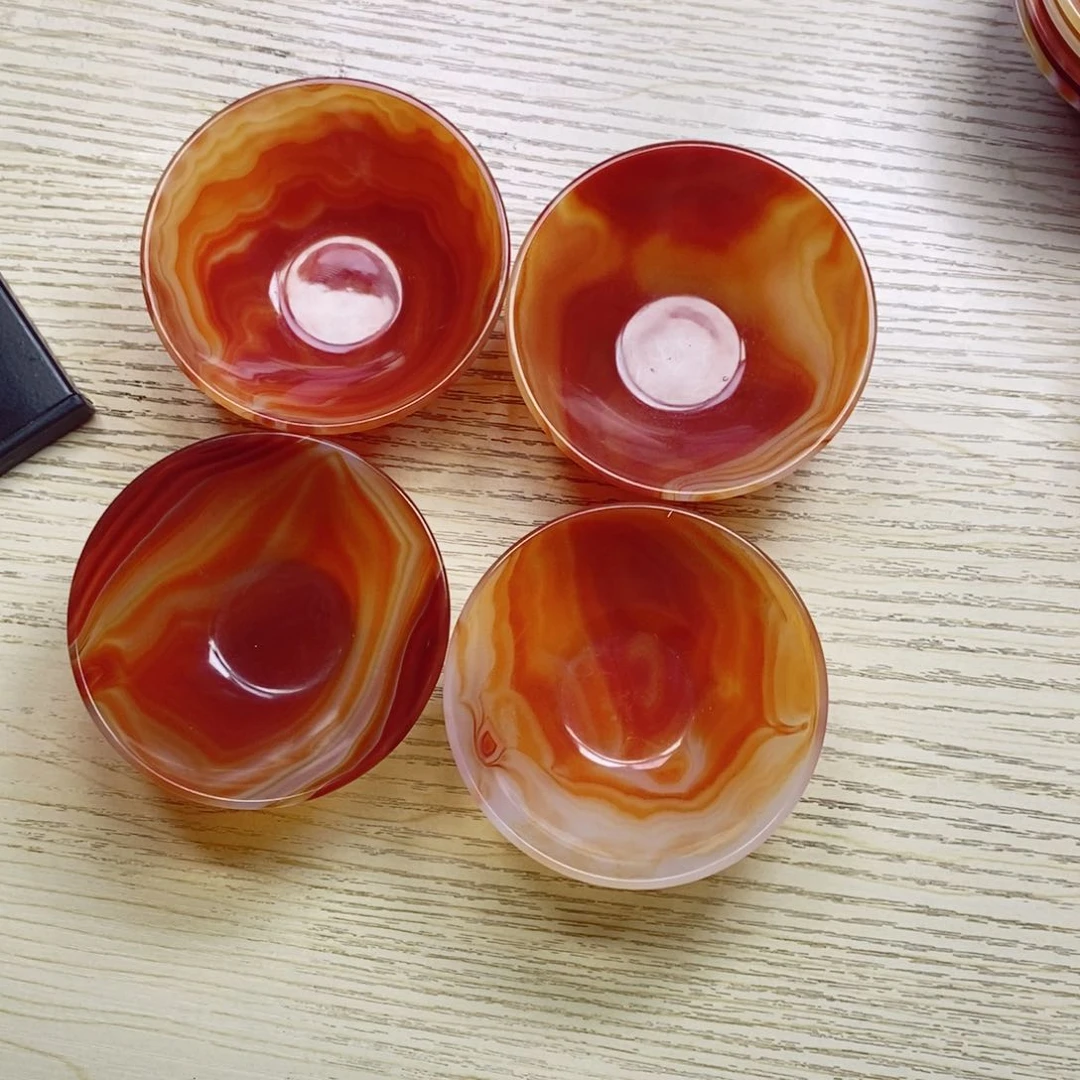 未镶嵌茶具玛瑙/玉髓蓝*