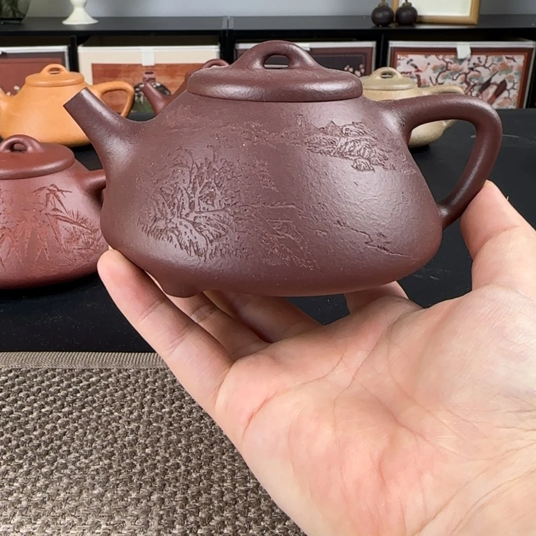 茶壶紫砂微瑕子冶