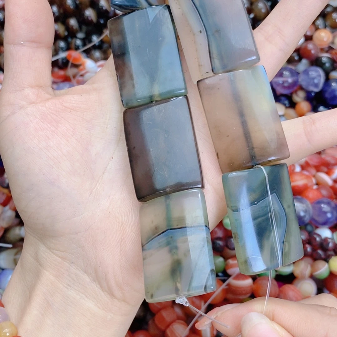 琉璃DIY牌牌随机一条装散珠