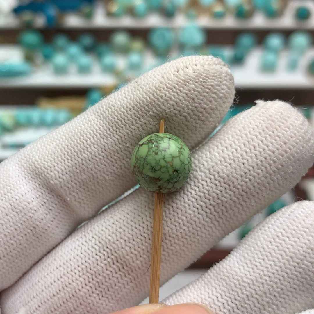 绿松石未镶嵌散珠