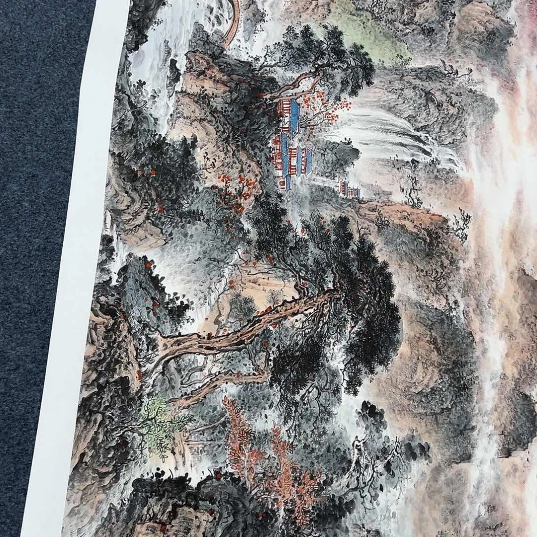 国画纯手绘作品欣赏