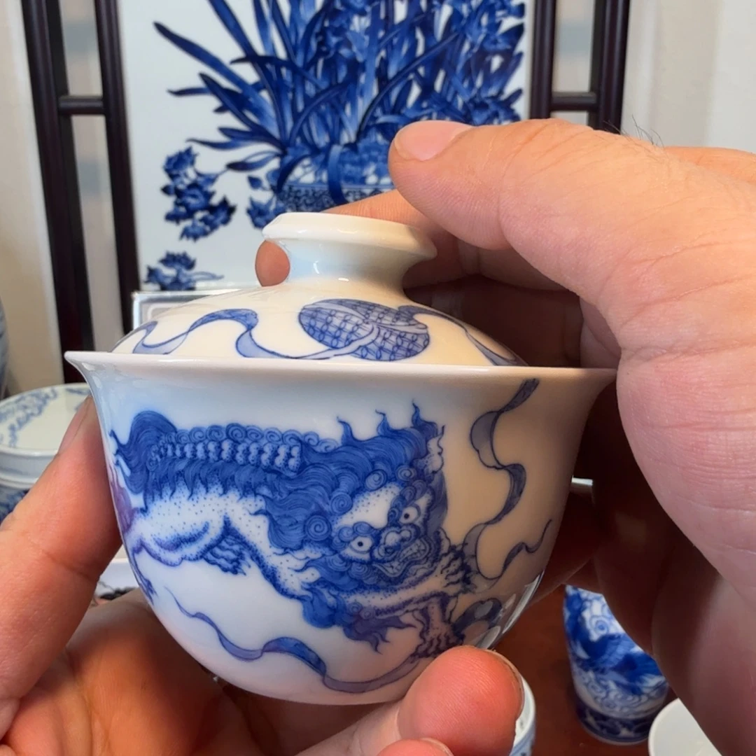 现代景德镇全手绘茶器