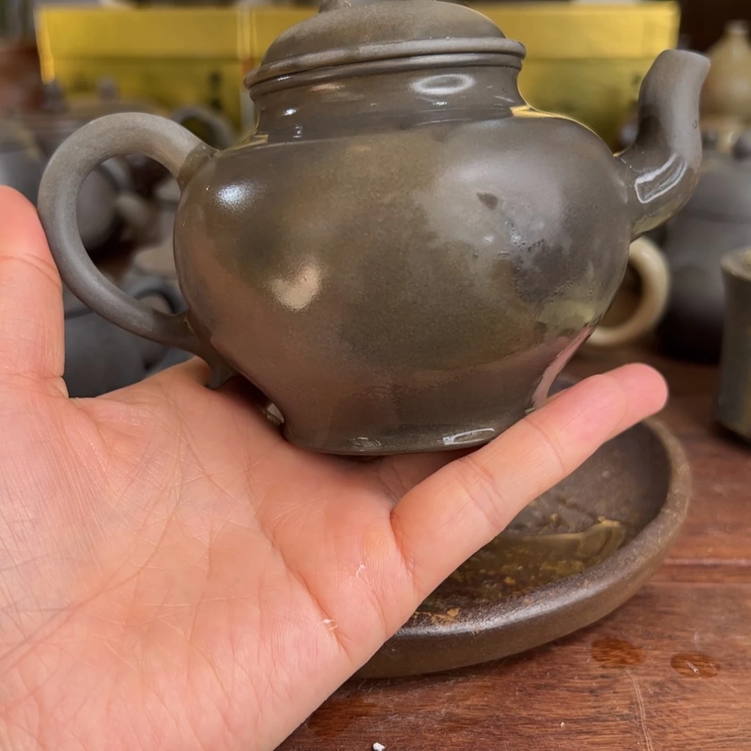 贵台龙窑柴烧茶壶A33