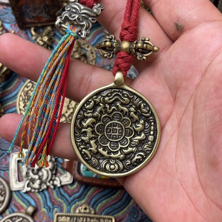 烧***棍藏式风格九宫八卦牌