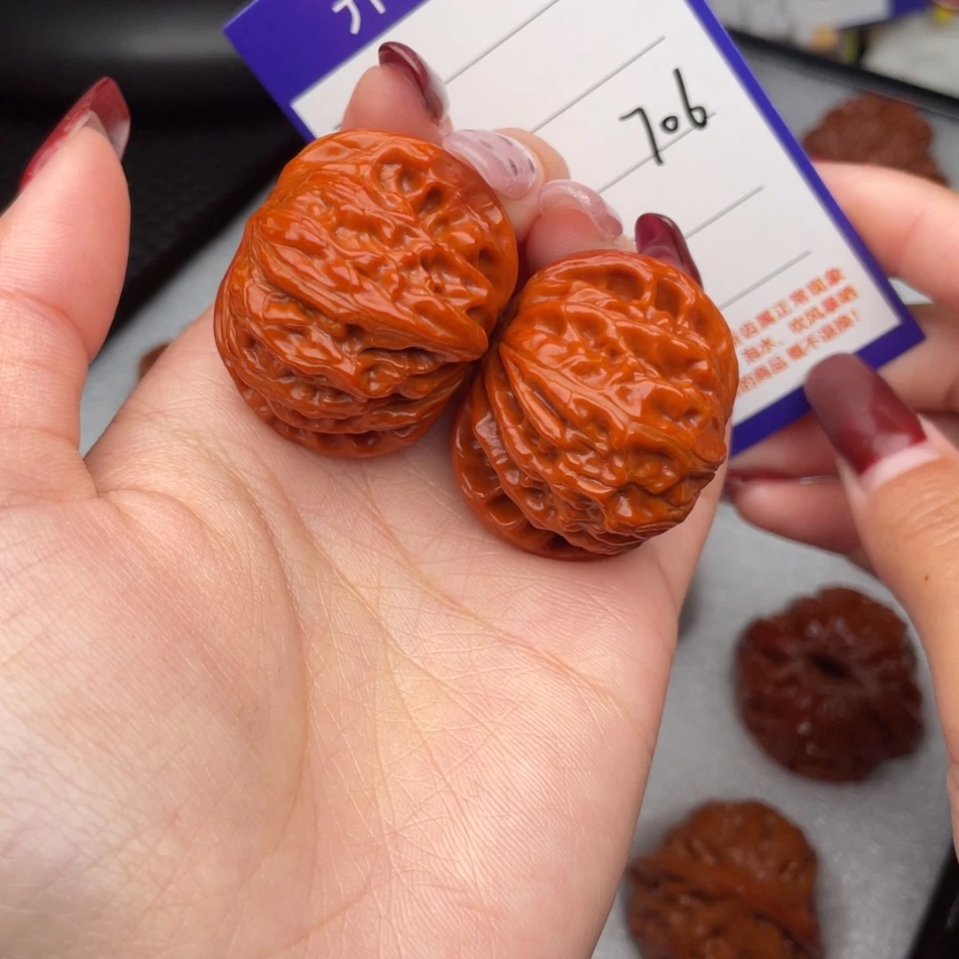 桃核把件35磨盘706