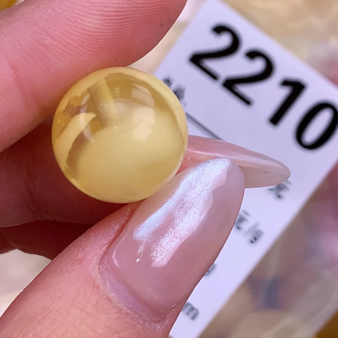 蜜蜡未镶嵌珠宝奇石16粉