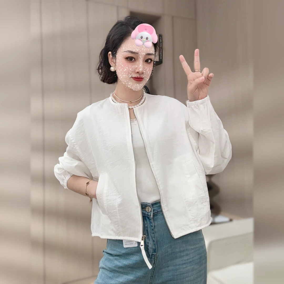 2025春夏新款棉麻防晒服休闲宽松薄款外套