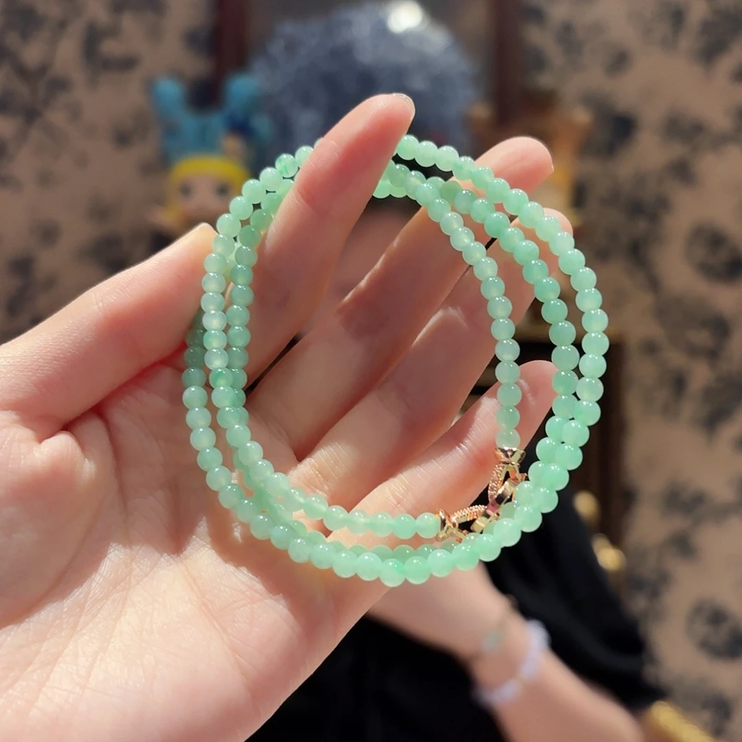 翡翠未镶嵌颈饰2号