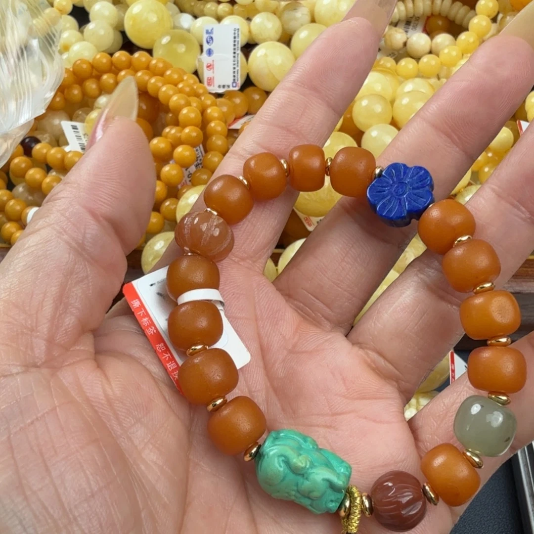 琥珀未镶嵌珠宝奇石
