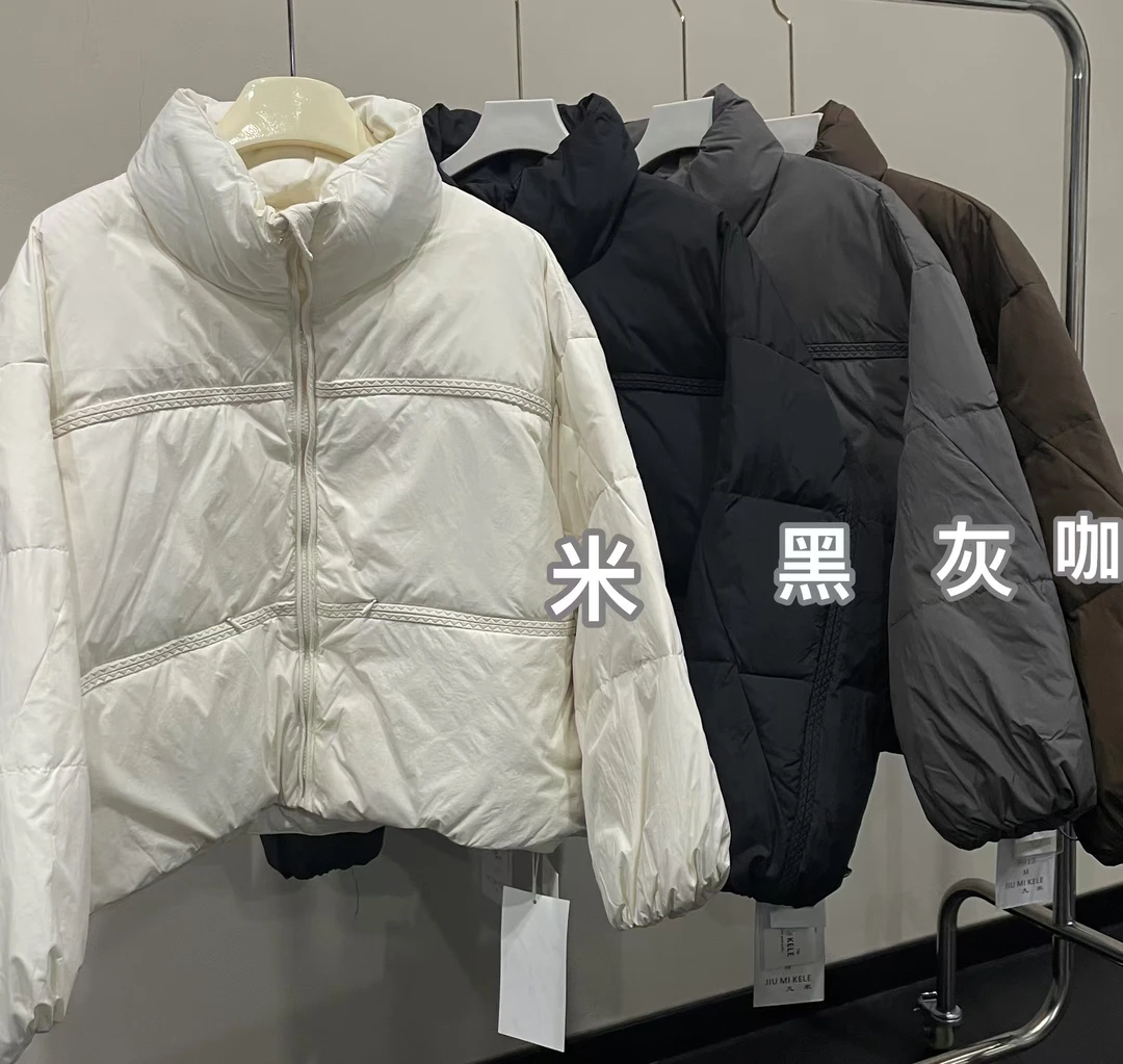 【 雨•美 推荐 】9913韩版立领小款棉服