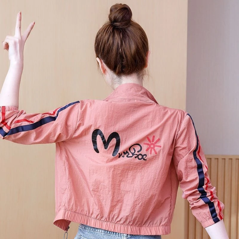 短款冰丝防晒衣女2025新款夏季小个子透气百搭夏天薄款外套防晒服