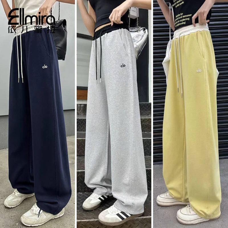 9134女童卫裤夏季薄款运动裤休闲裤儿童裤子女大童长裤宽松洋气潮