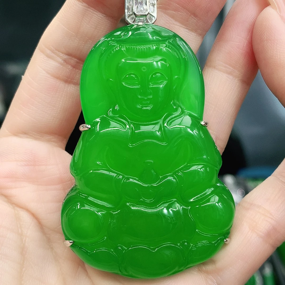 银S925镶嵌吊坠玛瑙/玉髓