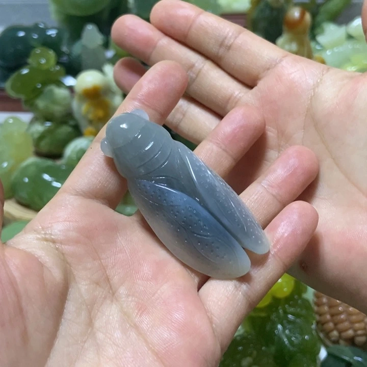 【闪购商品】蛇纹石玉未镶嵌挂件随**W