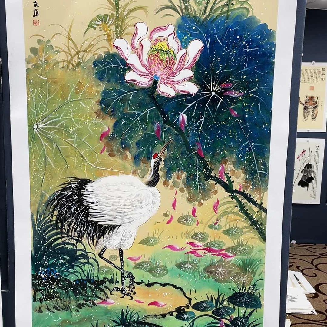 国画木**者李庆友老师老师