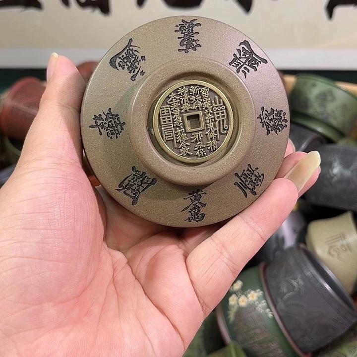 茶杯紫砂全手工紫砂主人杯