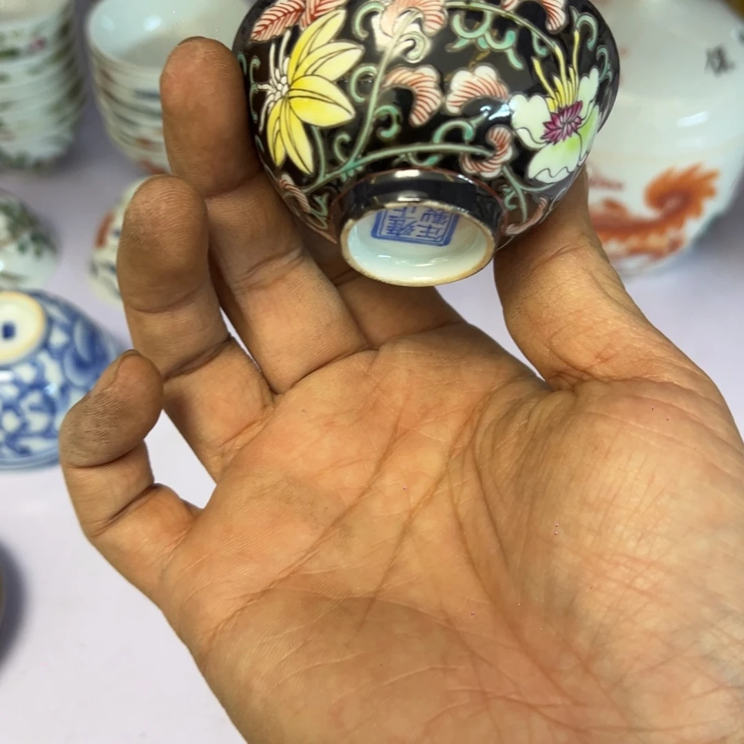 石***吾瓷片瓷器摆件、茶室雅器