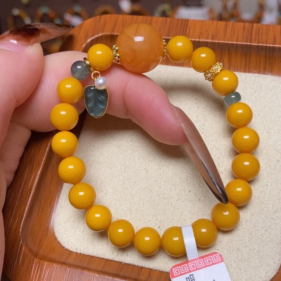 【闪购商品】手链蜜蜡未镶嵌手串