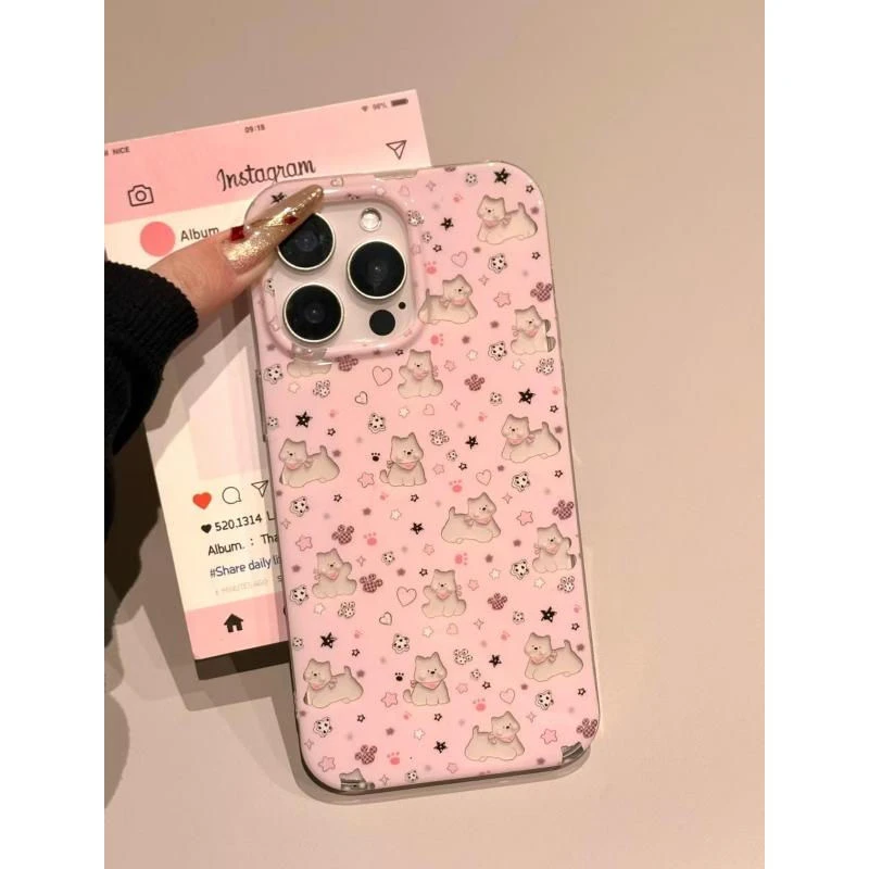 满屏小狗适用苹果13手机壳iphone16pro/15/14/12小米vivo华为oppo