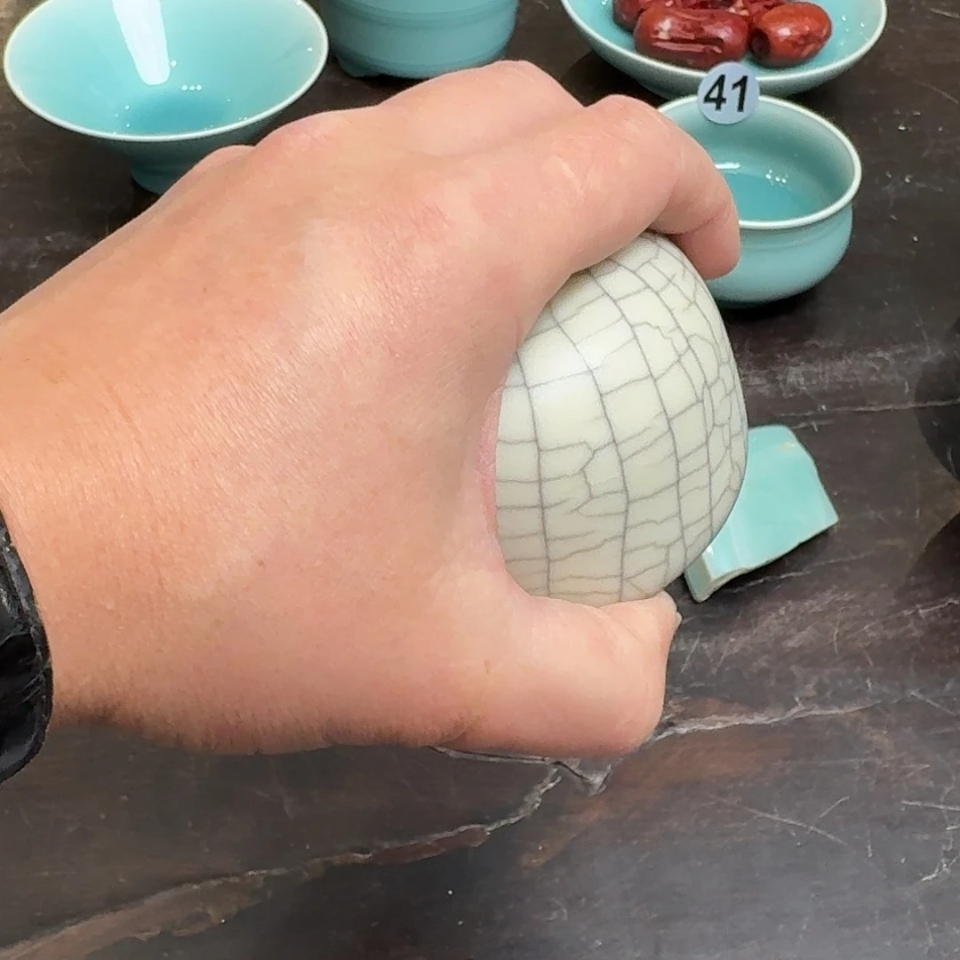 龙泉窑青瓷南宋老釉福利