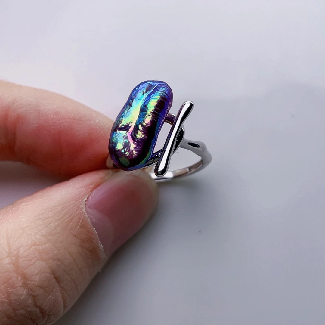 淡水珍珠戒指未镶嵌西