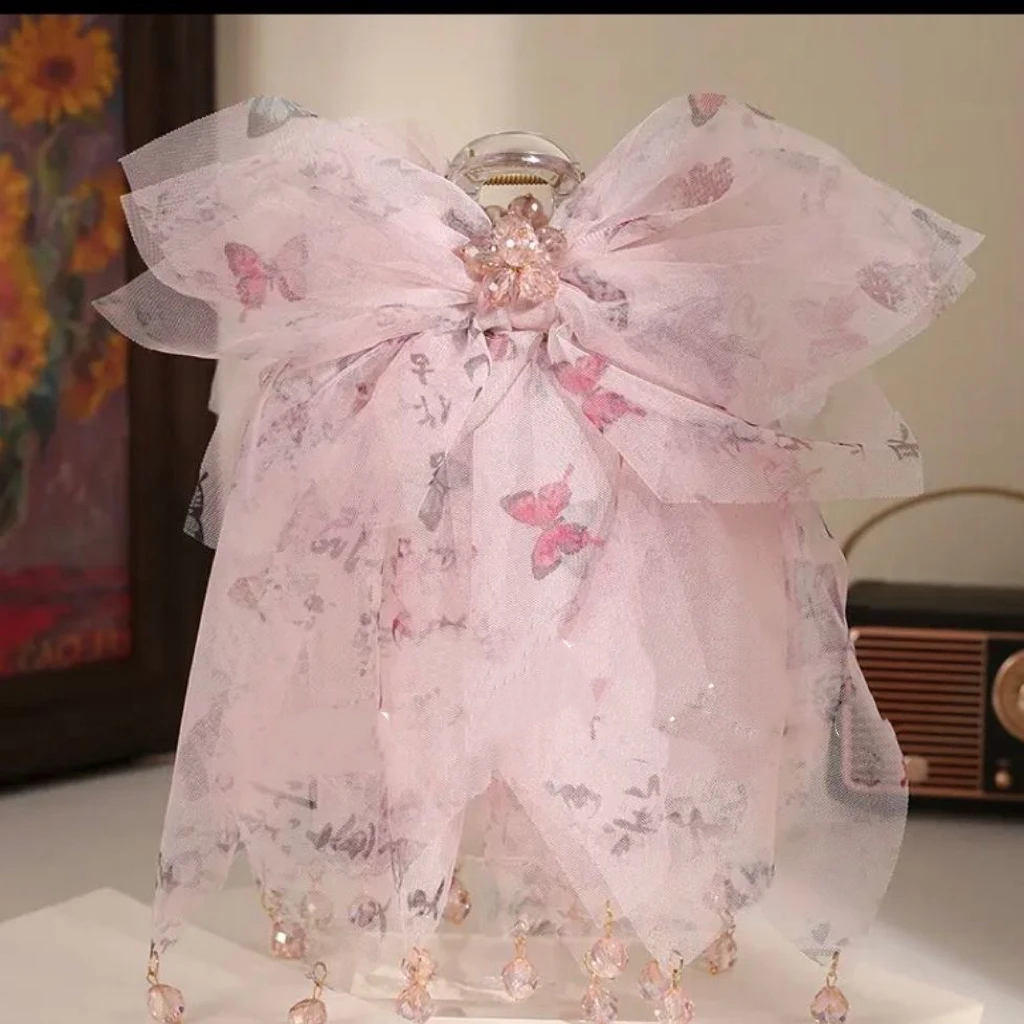 发夹复古港风法式抓夹洛丽塔风韩版甜美女孩韩式女