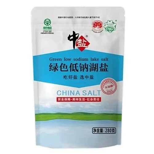 中盐 未加碘低钠湖盐 280g