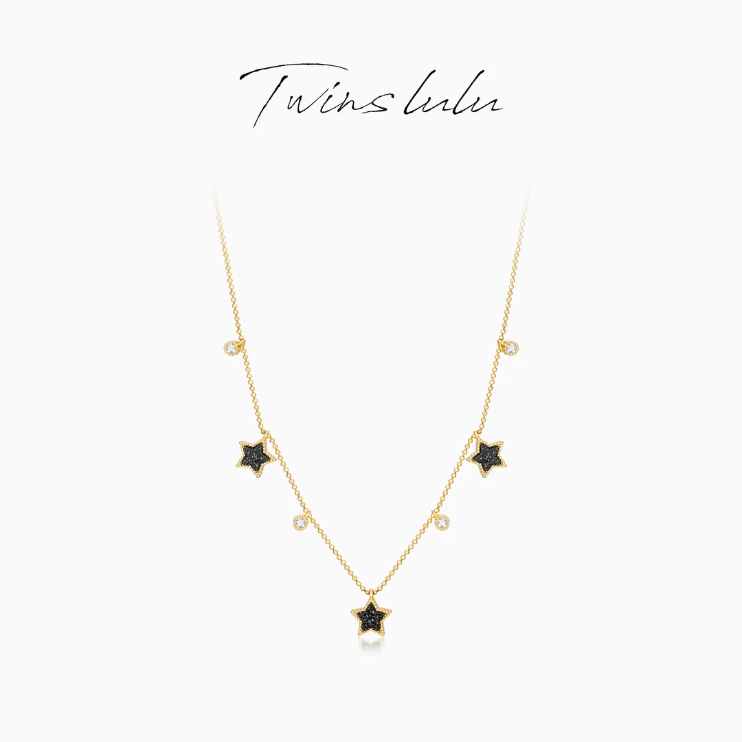 TWINS LULU 秋上新【五角星】精致高级氛围感小饰品项链TSJ7967
