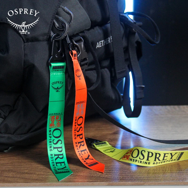 OSPREY小鹰骑行飘带自行车尾装饰钥匙挂件公路山地警示带背包挂饰
