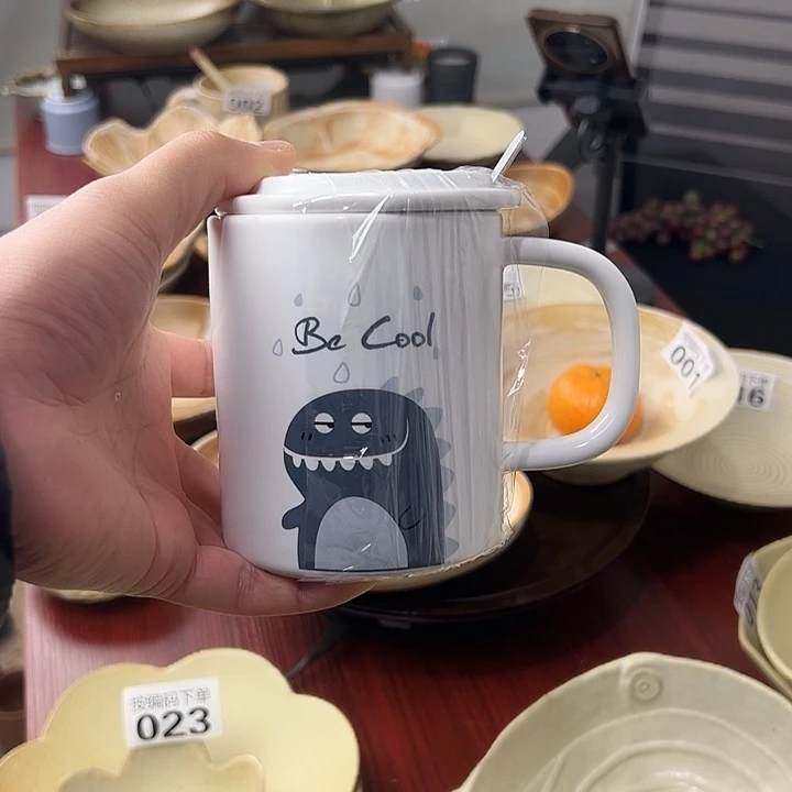 瓷马克杯新粉福利价123