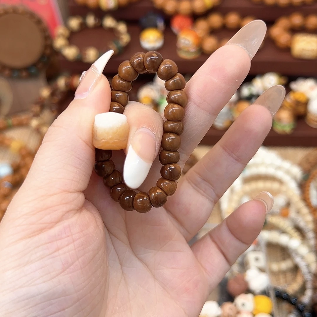 库克手串糖**子手捻醒狮头