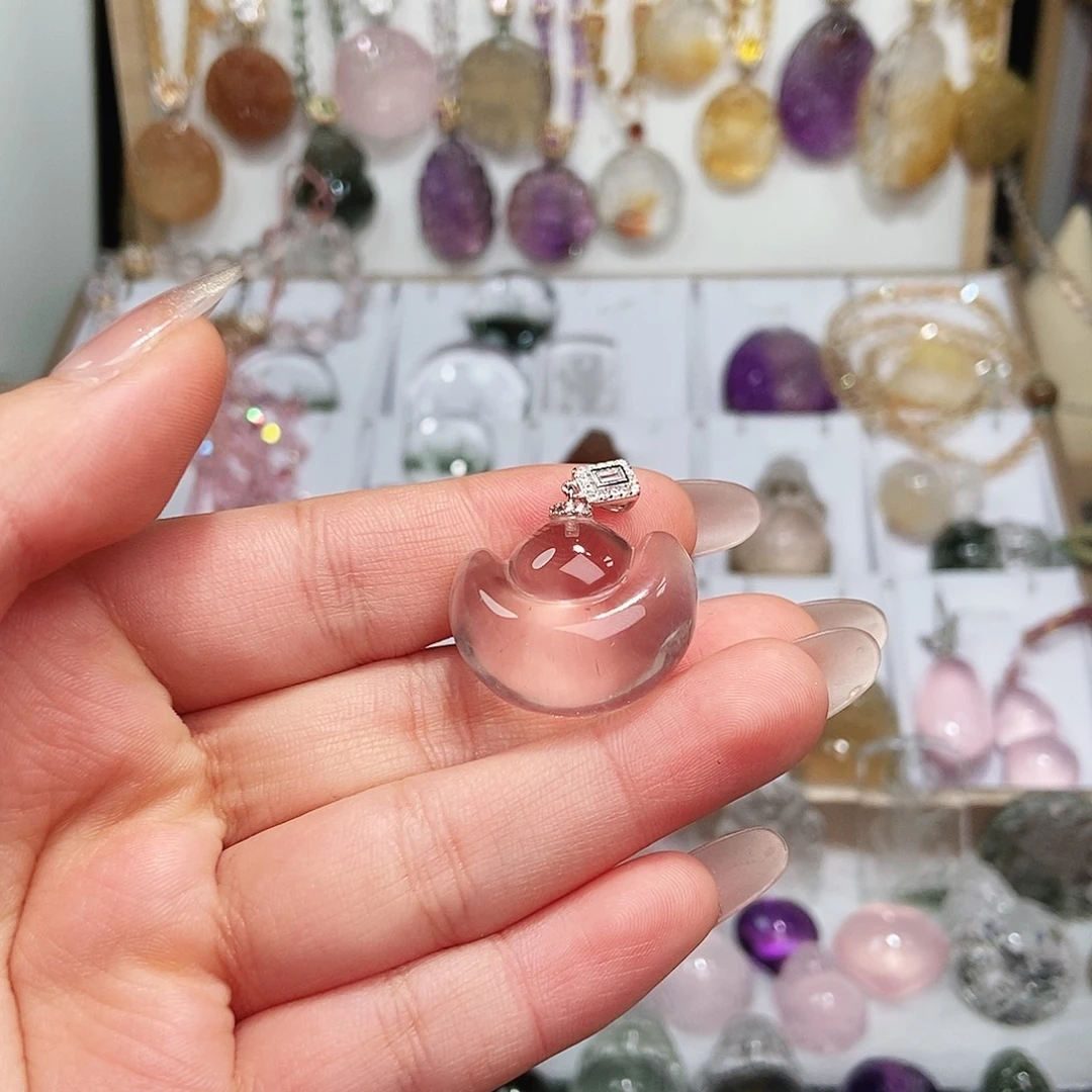 吊坠(赠链)水晶银S925镶嵌