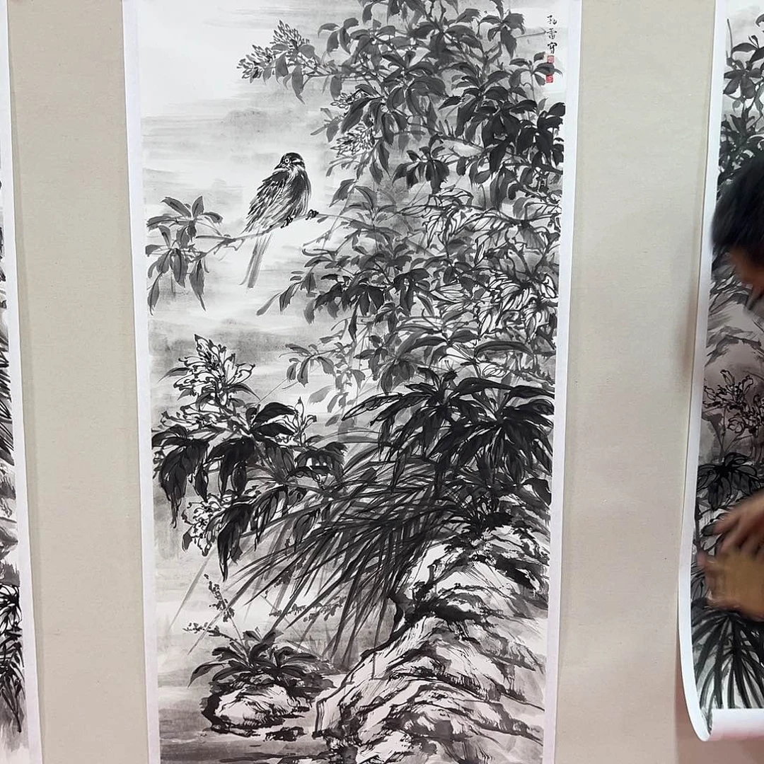国画孙雷国画精品