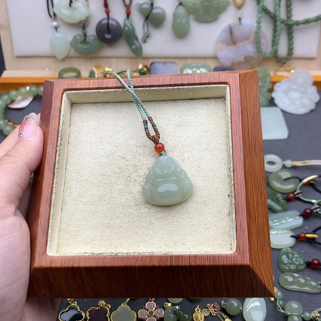 和田玉吊坠(不含链)未镶嵌