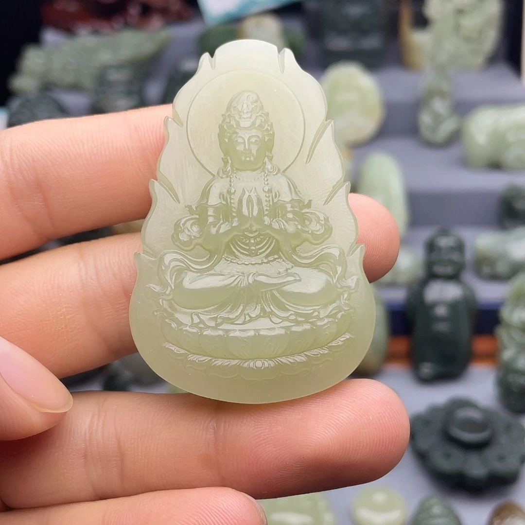 未镶嵌和田玉挂件