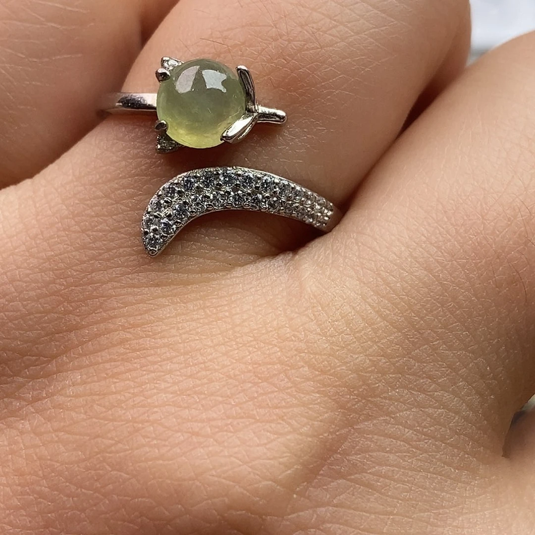 翡翠未镶嵌戒指翡翠