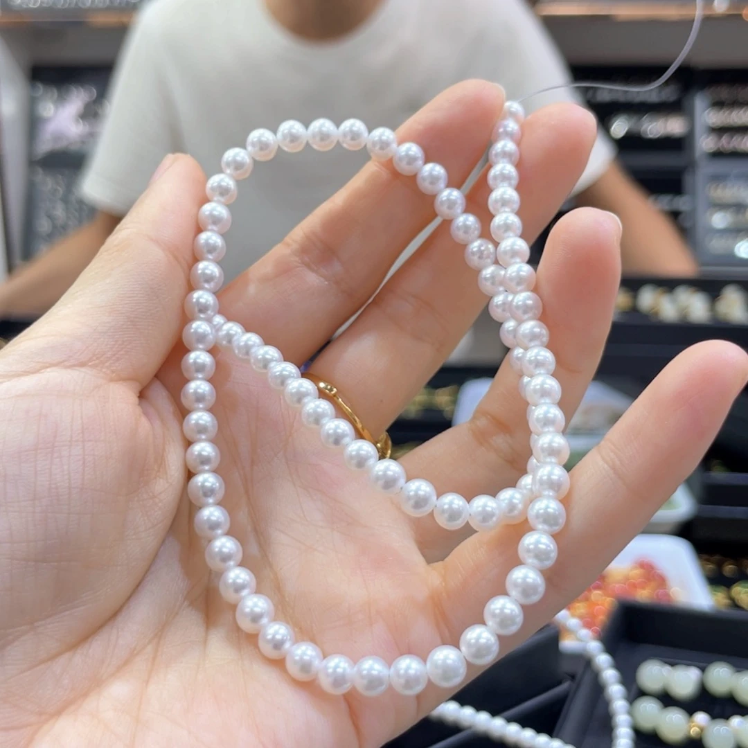 淡水珍珠未镶嵌颈饰