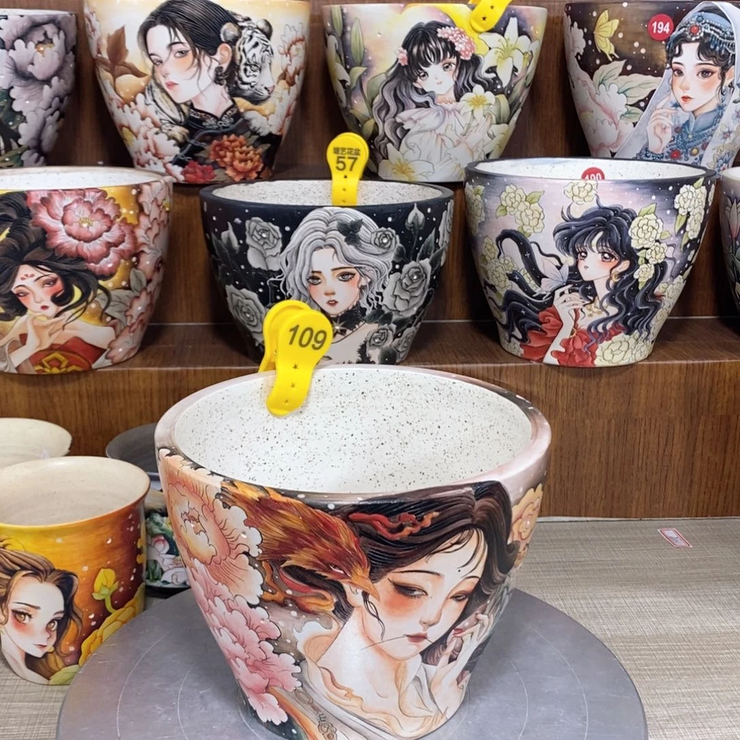 景德镇精品js美盆17.5/14.5