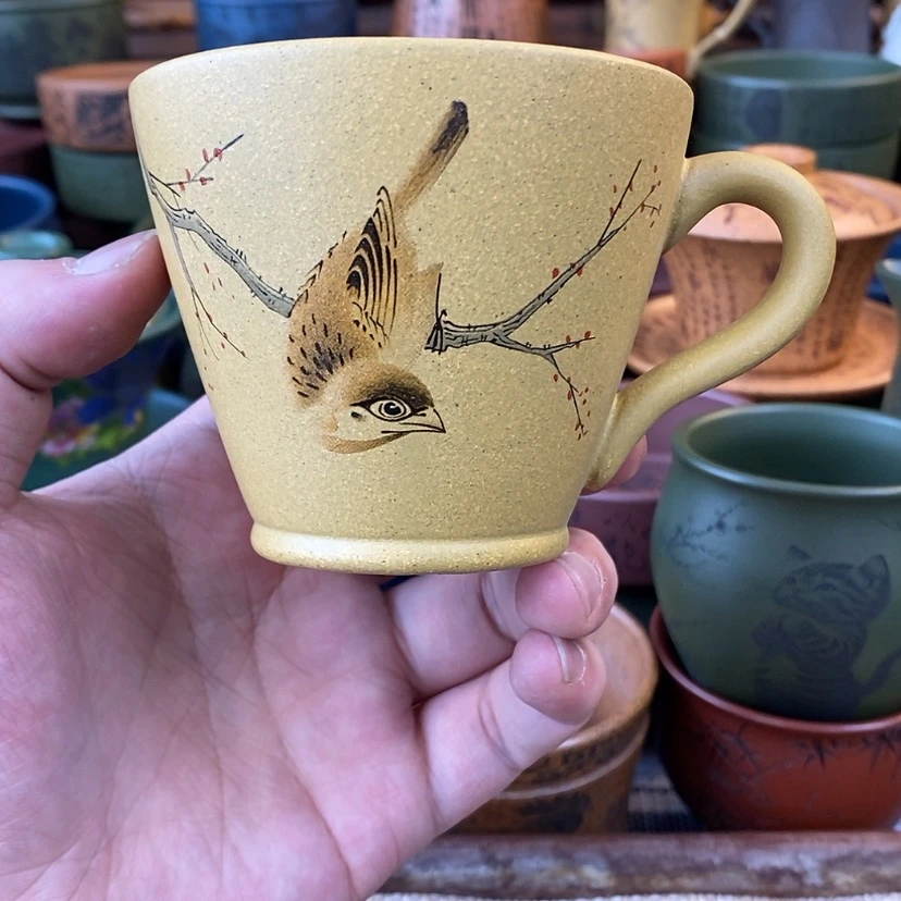 【闪购商品】紫砂杯子宜兴全手工紫砂杯