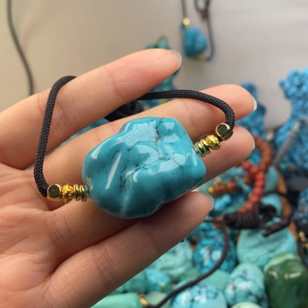 【闪购商品】未镶嵌绿松石珠宝半成品