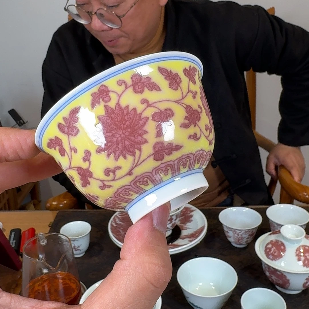 二亭精品釉里红茶器