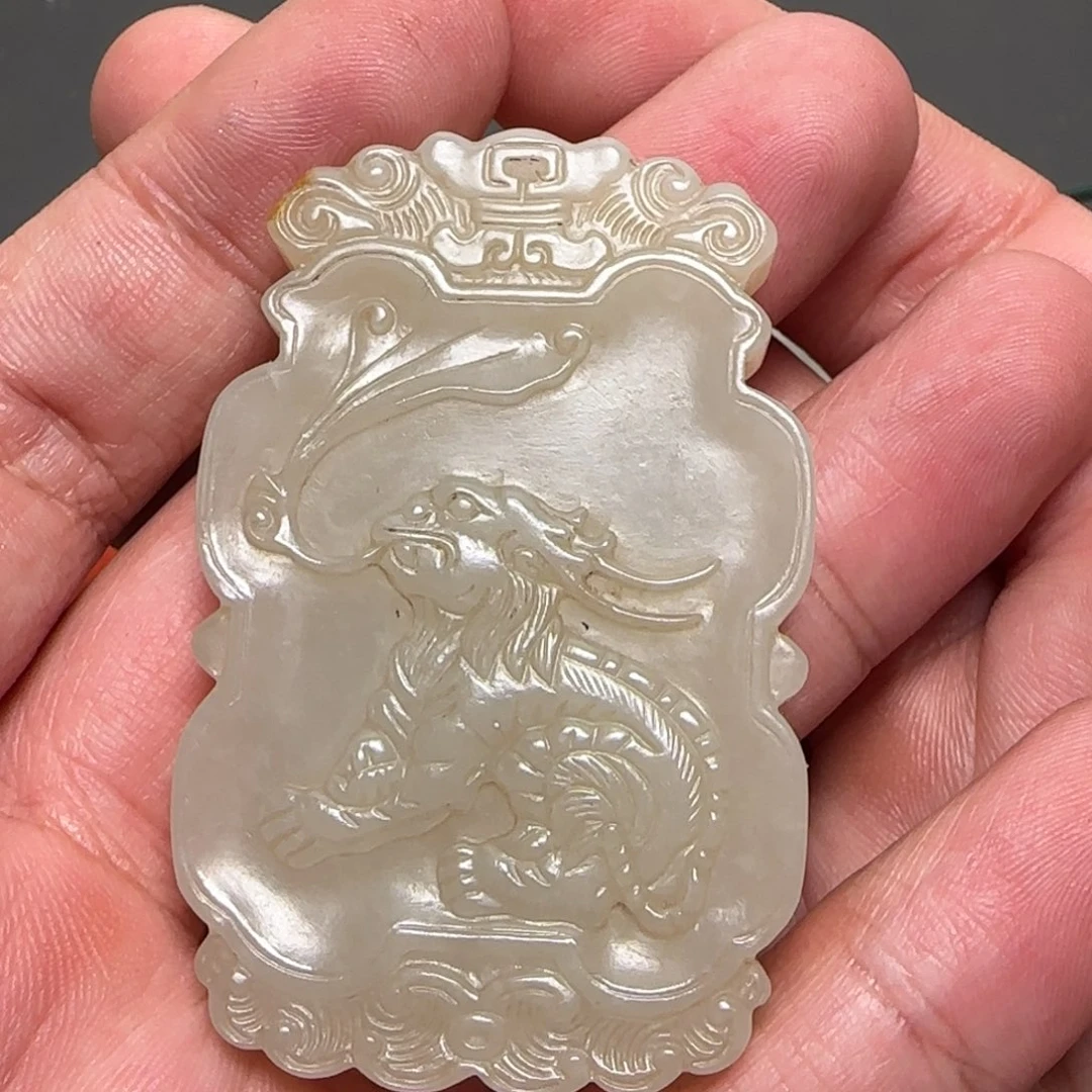 和田玉把件未镶嵌逍****子