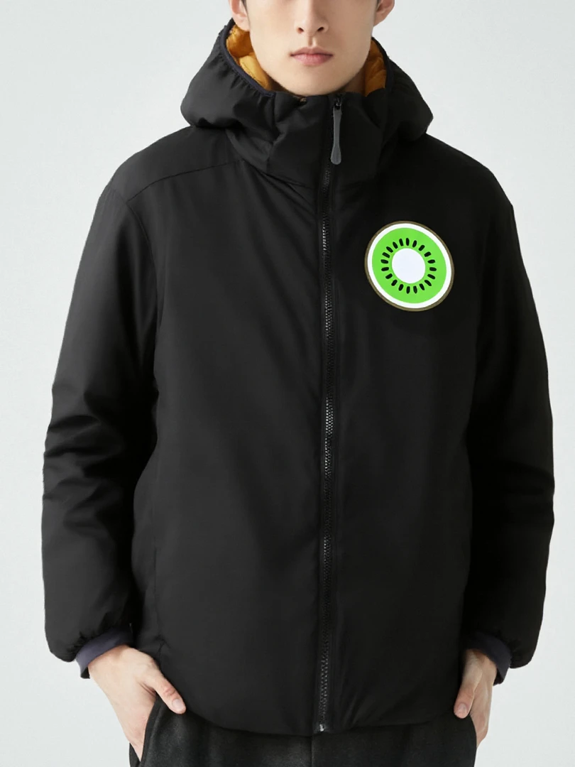 爆款连帽简约韩系保暖户外潮流休闲百搭男女同款纯色棉服PA-N965