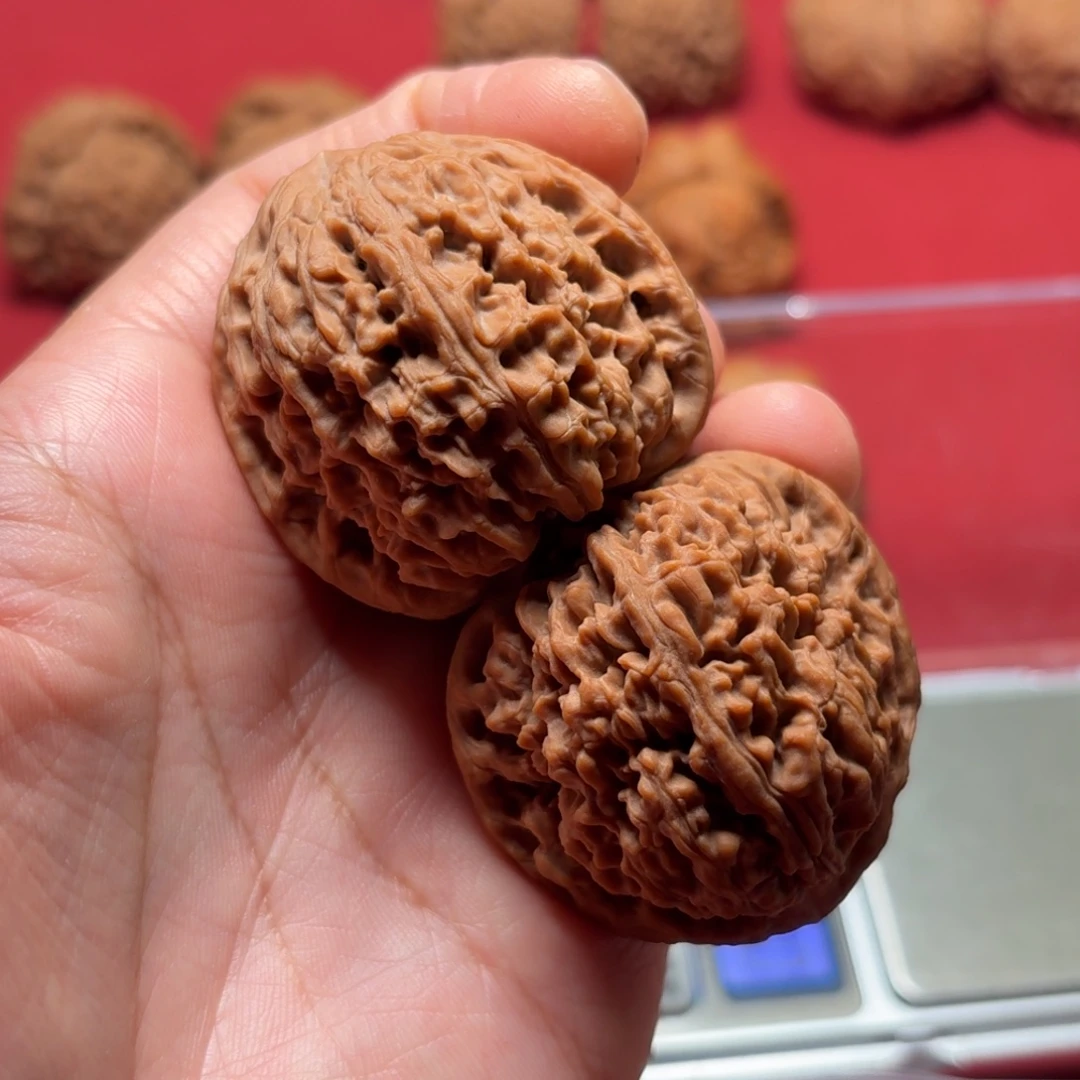 把件桃核42蚂蚁纹精对涿鹿南疆