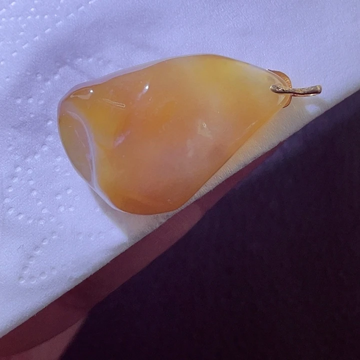 翡翠18K金镶嵌颈饰翡翠